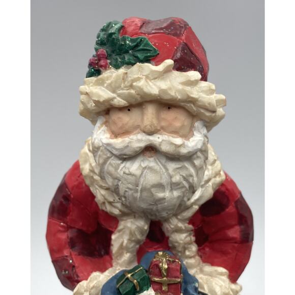 Santa on Rooftop Music Box Plays "Here Comes Santa Claus" (Very Fast) Christmas - Picture 6 of 8